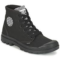 palladium pampa hi 70th anniversary womens mid boots in black