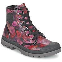 palladium pampa hilo womens mid boots in multicolour