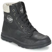 Palladium PAMPA KNIT LP women\'s Mid Boots in black