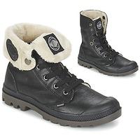 palladium baggy leather fs womens mid boots in black