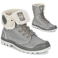 palladium baggy leather fs womens mid boots in grey