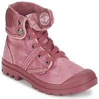 palladium us baggy womens mid boots in red