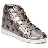 pastry tiramisu mid womens shoes high top trainers in silver