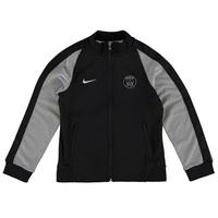 paris saint germain authentic n98 track jacket black kids black