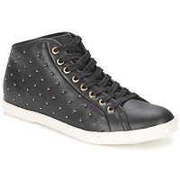 paul joe sister stenford womens shoes high top trainers in black