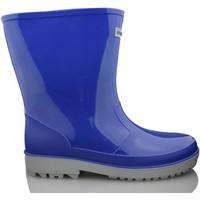 Pablosky PVC water boot children women\'s Wellington Boots in blue