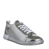 pantone nyc sneaker w silver leather