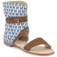 paul joe sister armine womens sandals in brown