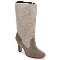 paul joe sister vanille womens low ankle boots in brown