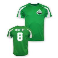 paul mcstay celtic sports training jersey green