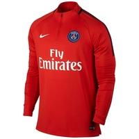 paris saint germain squad drill top red red