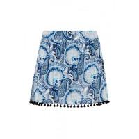 paisley flippy skort