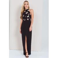 Paper Dolls Dark Blossom Print Maxi Dress