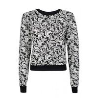 PAISLEY JACQUARD SWEAT