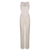 PATRIZIA PEPE Zip Sleeveless Jumpsuit