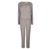 patrizia pepe crepe twist jumpsuit