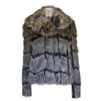 patrizia pepe faux fur jacket