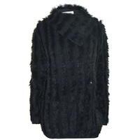 PATRIZIA PEPE Rabbit Fur Cardigan