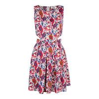 Paisley Cut Out Dress-14