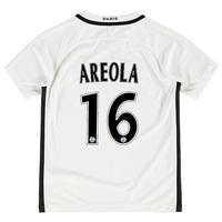 Paris Saint-Germain Third Shirt 2016-17 - Kids with Areola 16 printing, White