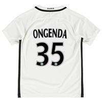 Paris Saint-Germain Third Shirt 2016-17 - Kids with Ongenda 35 printin, White