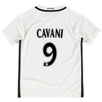 Paris Saint-Germain Third Shirt 2016-17 - Kids with Cavani 9 printing, White