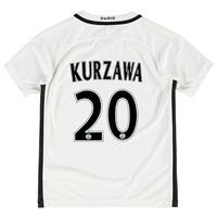 Paris Saint-Germain Third Shirt 2016-17 - Kids with Kurzawa 20 printin, White