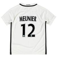 Paris Saint-Germain Third Shirt 2016-17 - Kids with Meunier 12 printin, White