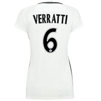 paris saint germain third shirt 2016 17 womens with verratti 6 print w ...