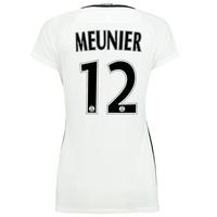 Paris Saint-Germain Third Shirt 2016-17 - Womens with Meunier 12 print, White