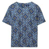 Paisley Printed Top - Nightfall Blue