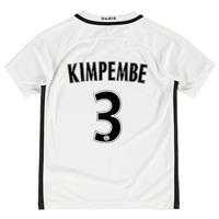 Paris Saint-Germain Third Shirt 2016-17 - Kids with Kimpembe 3 printin, White