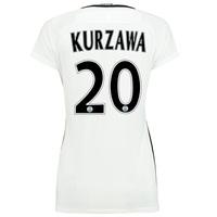 Paris Saint-Germain Third Shirt 2016-17 - Womens with Kurzawa 20 print, White