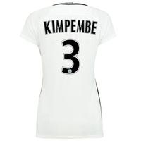 paris saint germain third shirt 2016 17 womens with kimpembe 3 print w ...