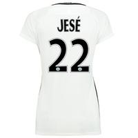 Paris Saint-Germain Third Shirt 2016-17 - Womens with Jesé 22 printing, White