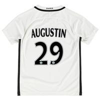 Paris Saint-Germain Third Shirt 2016-17 - Kids with Augustin 29 printi, White