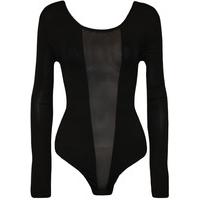 Patricia Mesh Bodysuit - Black