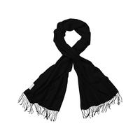 pashmina scarf black one size