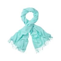 Pashmina Scarf (Aqua Blue / One Size)