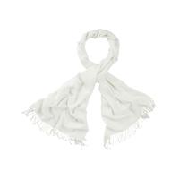 Pashmina Scarf (Soft White / One Size)