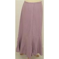 Paul Costello - Size: 12 - Pink linen skirt