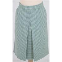 Paul & Joe size 14 green & blue check skirt