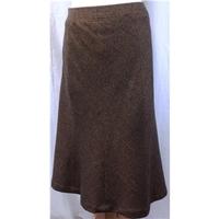 paul separates size 14 brown skirt unbranded size 14 brown a line skir ...