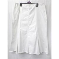 Paul Separates - Size: 18 - White - Knee length skirt