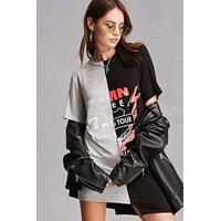 Patchwork Graphic Mini Dress