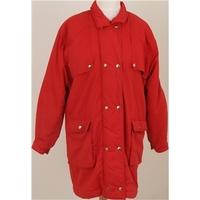 Pakamac, size L red padded coat