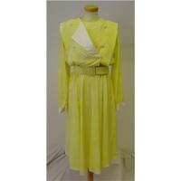 Parigi - Size 10 - Yellow - Vintage dress