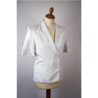 paul seperates london size 10 white smart jacket coat