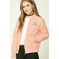 Patch Graphic Bomber Jacket