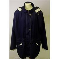 para size 12 navy blue casual jacket